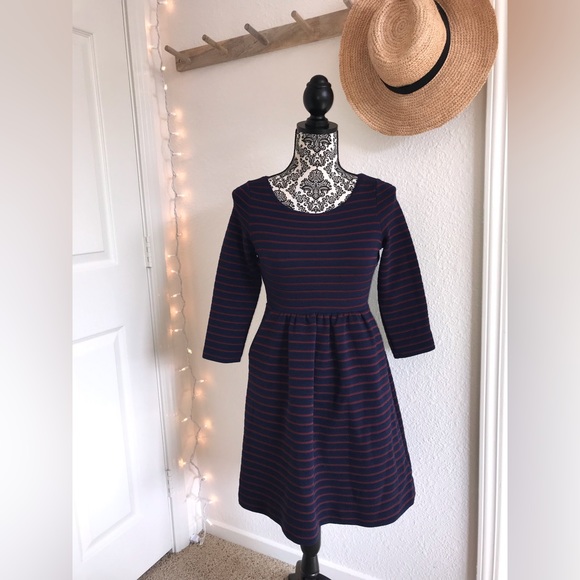 Anthropologie MAEVE 'Brenna' Petite Fit & Flare Dress - Picture 3 of 10